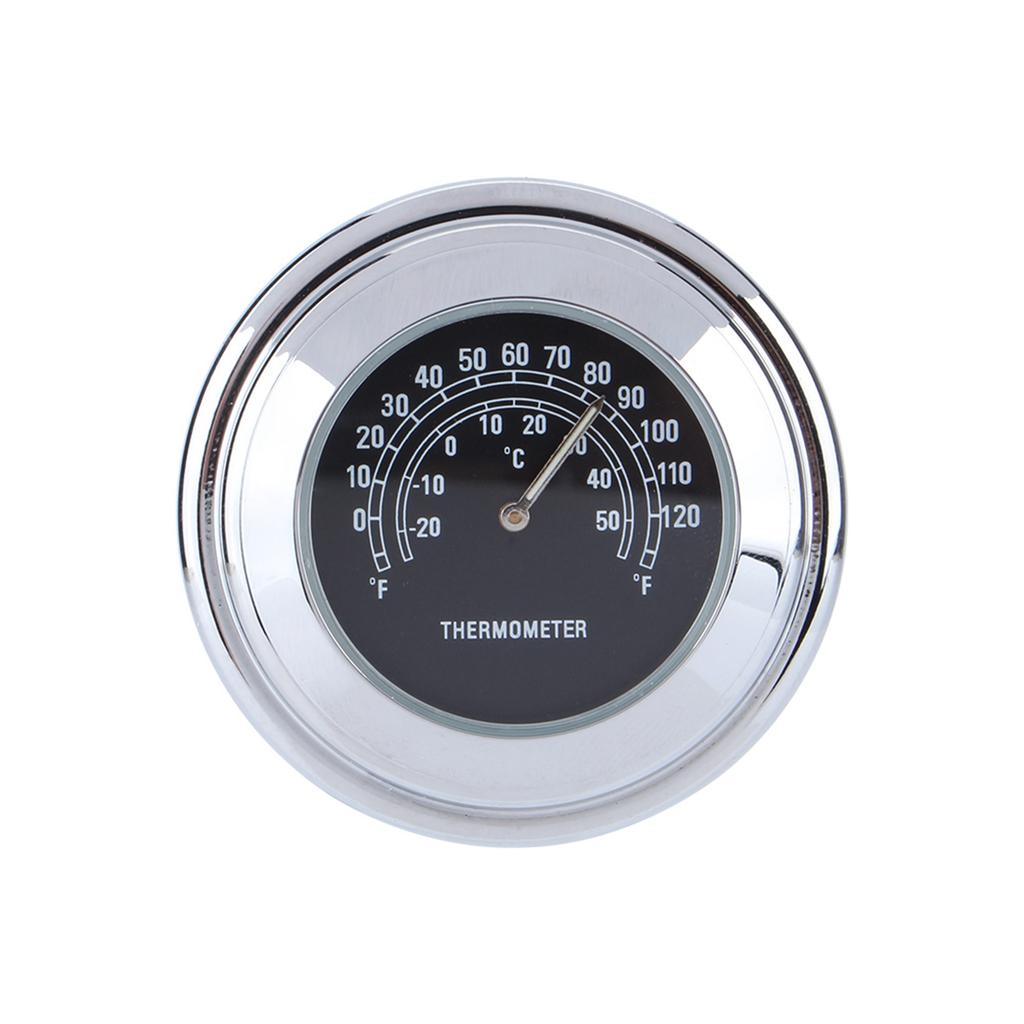 Durable Aluminum Alloy 7 8  ‑ 1  Handlebar Thermometer for Motorcycle