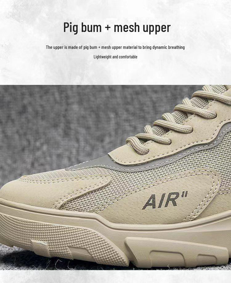 Herren Sommer Freizeit Laufschuhe mit dicker Sohle - Koreanische Mode