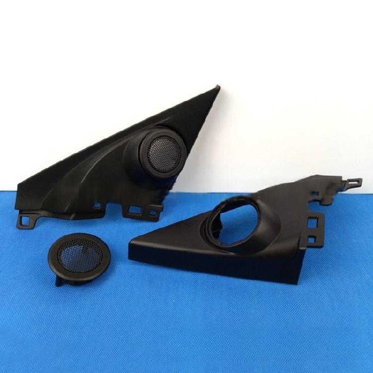 Door Tweeter Speaker Panel Trim Interior Door Sound Trim Windproof Speaker Panel Pair for Automotive Application