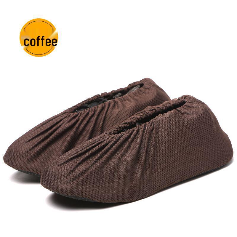

Breathable Non-Slip Mesh Overshoes for Office and Indoor Use 5 pairs