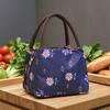 Lunch Bag Portable Large Opening Waterproof Oxford Bento Bag Lightweight Tear-Resistant Work Lunch Carrier for Women Men Hiking Picnic
