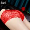 Men Women Large Size Underwear Panties Lace Open Crotch Briefs Sexy Breathable