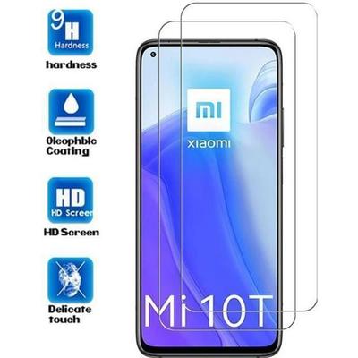 Displayschutzfolie - Xiaomi - Mi 10T 5G - Gehärtetes Glas - HD Transparent - 2 Stück