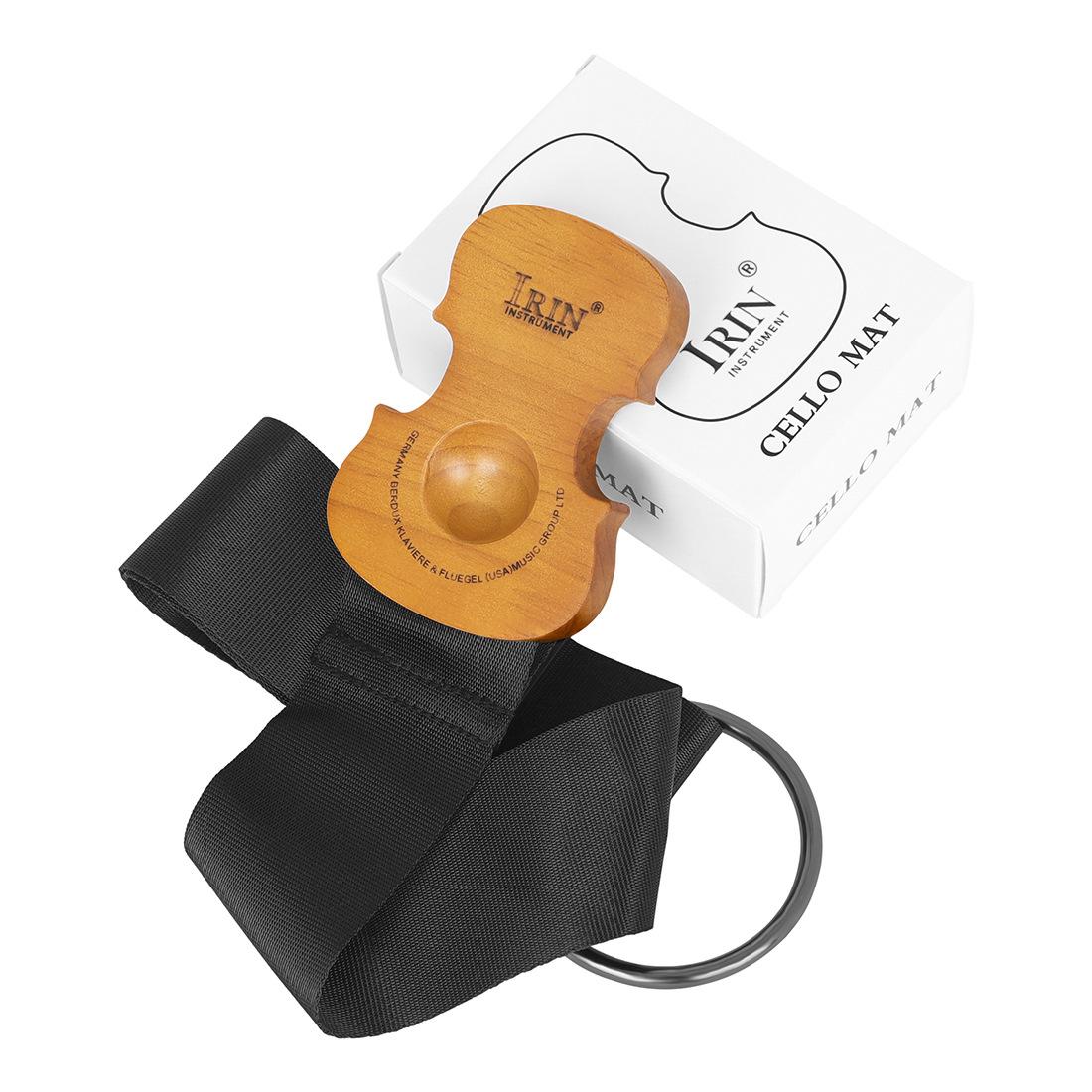 

Прочная подставка для виолончели из цельного дерева, противоскользящая регулируемая длина, нескользящая подставка для стопора 1 Hole