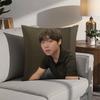 Custom PARK JIHOON Kpop Pillow Case 3D Print Polyester Fiber 40*40cm Home Sofa Throw Decoration Festival Gift