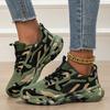 Large size camouflage shoes women's summer outdoor sports mountaineering student army training shoes mesh training shoes
