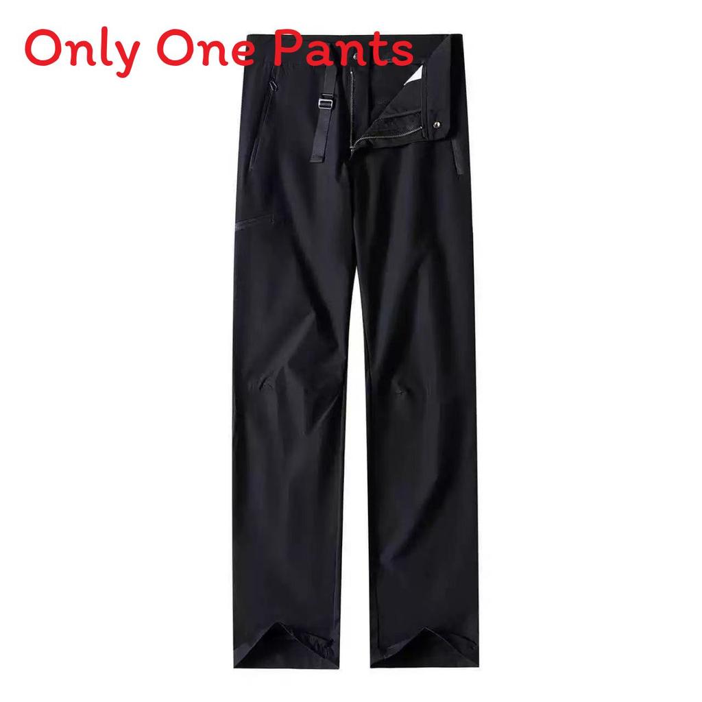 Outdoor Functional Softshell Straight Pants With Multiple Pockets For Mens Hiking And Casual Wear