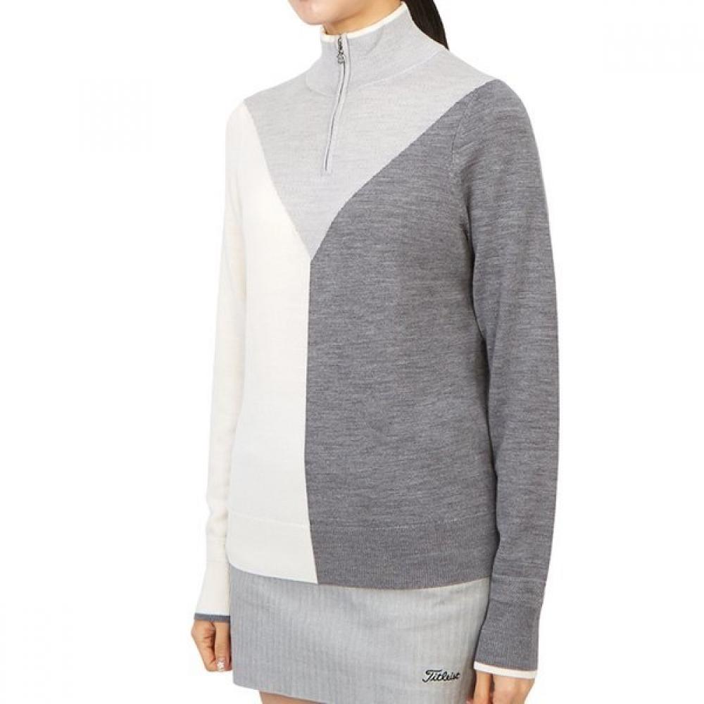 Zippor Golfwear Women S Half Zip Up Knit g4lS23S601 Hgr