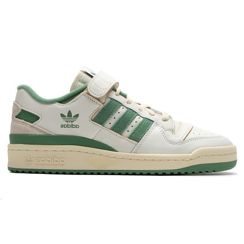 adidas Forum 84 Low Ivory Preloved Green Unisex Sneakers Cream Easy-Yellow IG3773
