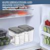 Transparent Lock Box with Password Lockable Storage Box for Phone Gaming Device Food Snack Refrigerator Personal Items Safe box