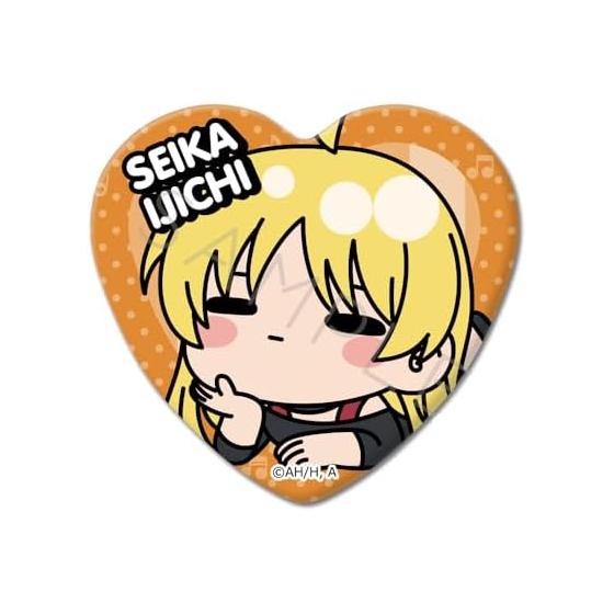 Bocchi the Rock! Anime Vol. 5 Ijichi Seika Heart-Shaped Can Badge