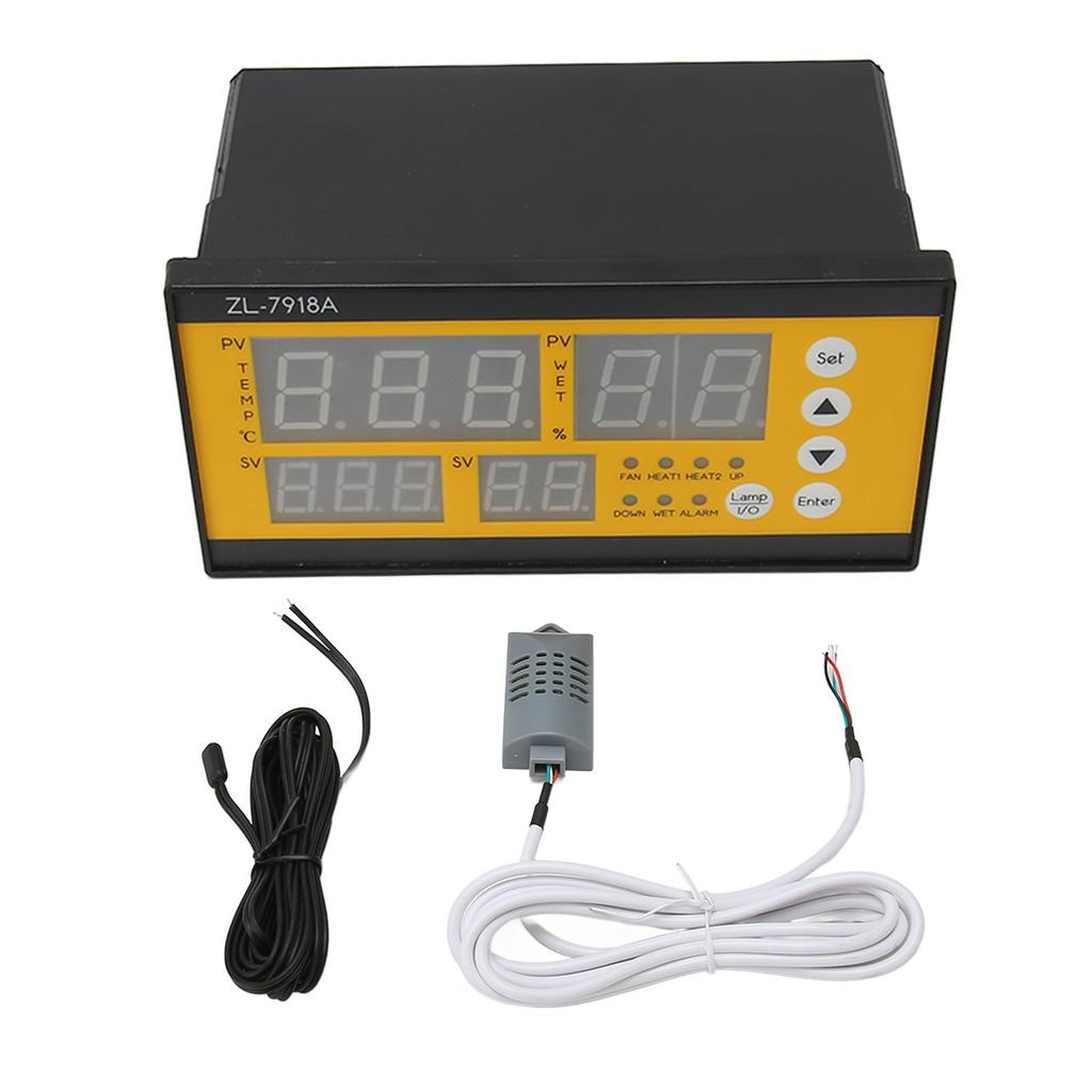 Egg Incubator Controller Humidity Temp Control Precise Full Automatic Hatcher Controller 100 to 240V