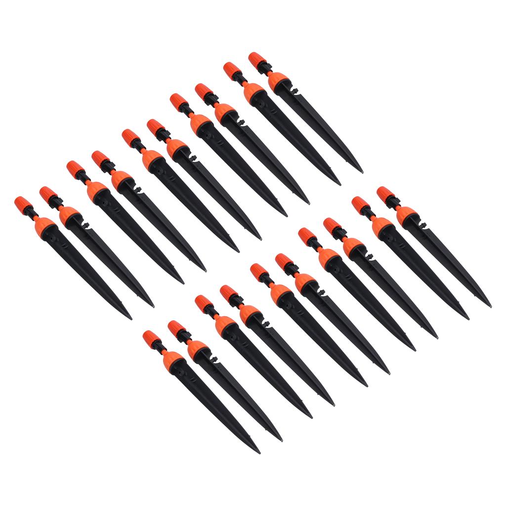 20 Set Multifunctional Spray Dripper Adjustable Irrigation Atomizing Sprinklers Drip Irrigation