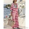 New Spot Women's Star Stripe American Flag Casual Hooded V-Neck Suit Vacation Bohemia