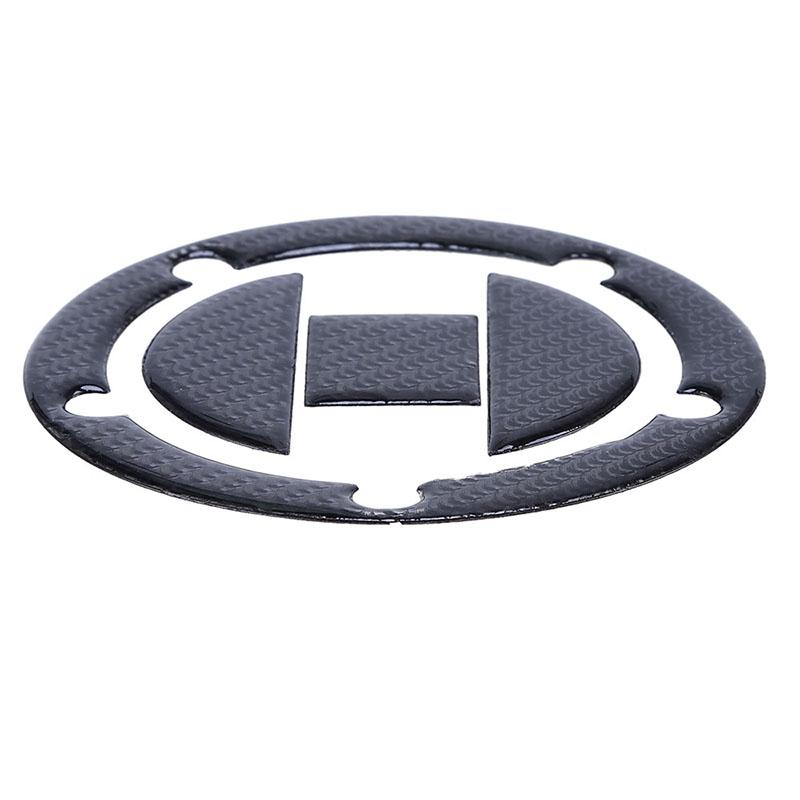 5/8 Holes Carbon Fiber Oil Tank Cap Motorcycle Fuel Gas Covers Pad Stickers for Suzuki GSXR 600 750 1000 1300