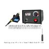 Wood Burner Tool Adjustable Temperature Burner 20 Pen Tips Pyrography Tool for Hot Stamping Carving Leather Embossing Repairing