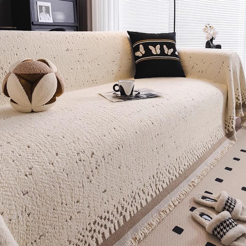 

2025 All-Season Universal Sofa Cover: Anti-Scratch, Full Wrap, One-Piece Cushion Protector 180*130cm - Small Single-seater