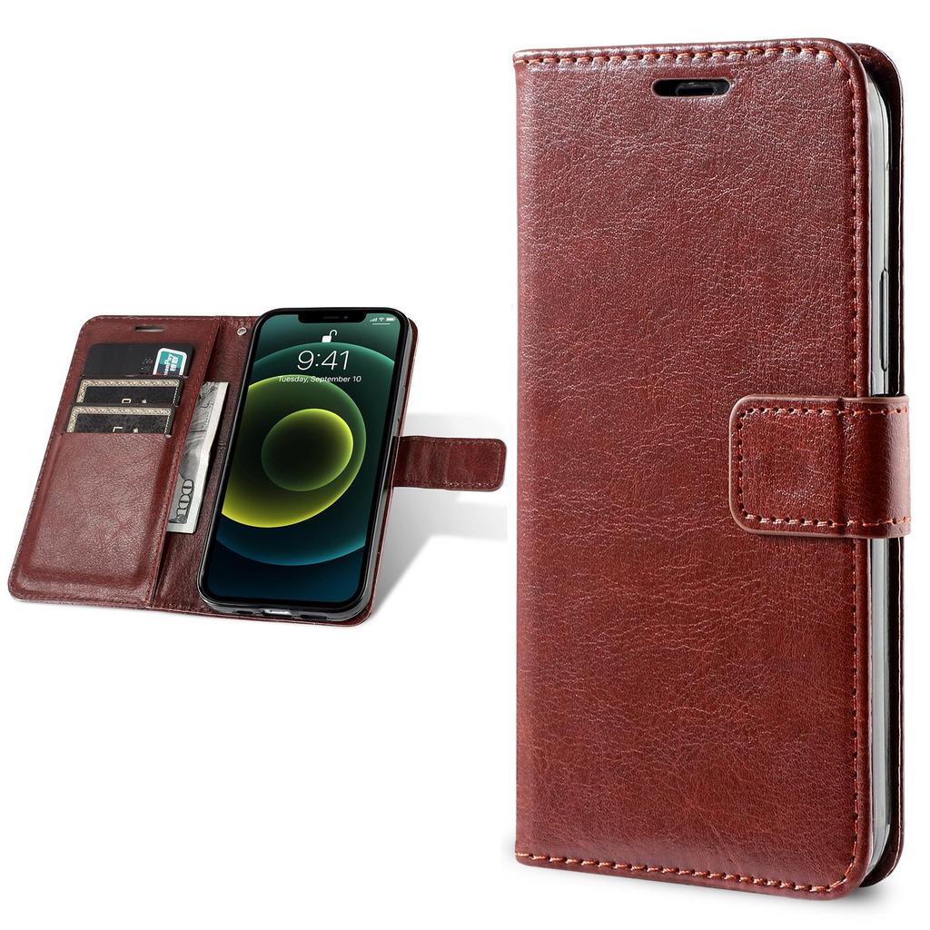 Leather Wallet Flip Case For Samsung Galaxy A14 A13 A12 A34 A54 A15 A04S A05S A22 A23 A32 A52 A53 A33 A73 A72 S21 S22 S23 FE S24 Ultra Card Slot Cover
