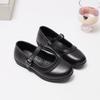 Children Leather Shoes for Girls Spring New Fashion Korean Style Soft Bottom Anti-slippery Versatile Chic Princess Shoes