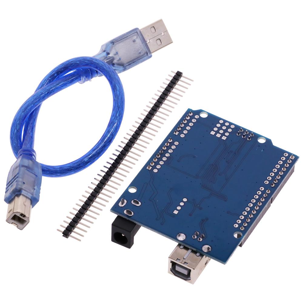 CNC Shield V3 Engraving Machine 3D Printer+ A4988 DRV8825 AT2100 Driver Expansion Board For Arduino + UNO R3 with USB Cable