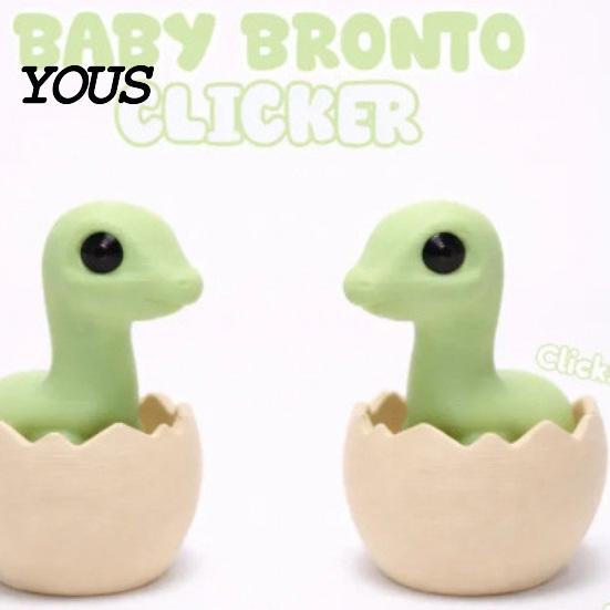 Fingerspitzen Fidget Spielzeug Dinosaurier Ei Clicker Spielzeug, 3D Gedruckte Dino Eierschale Finger Clicker, Taschenformat Druckknopf für Angst Stressabbau
