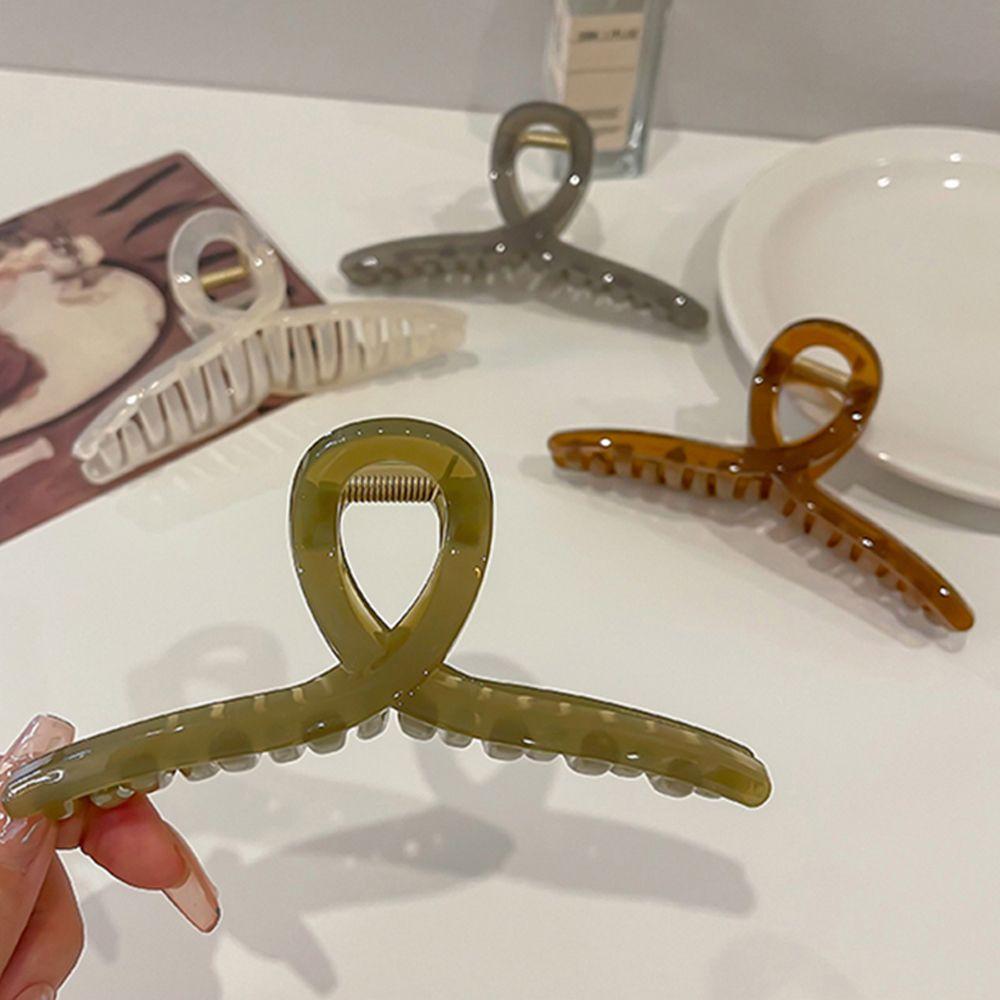 Clip Hair Crab Back Head Korean Hair Clip Women Hairpins Female Barrette Hair Claws for Thick Hair