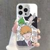 Mob P-Psycho 100 Phone Case For iPhone 17,16,15,14,13,12,11,Pro,XS,Max,Plus,Mini,SE White Candy Matte Shockproof Cover