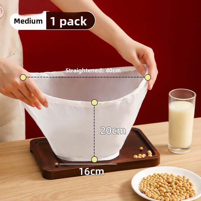 Ultrajemná filtrační síťka potravinářské kvality pro cezení sójového mléka k výrobě tofu