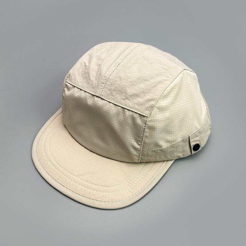 Quick-Drying Splicing Retro Baseball Cap Men'S And Women'S Tooling Outdoor Mountaineering Shading Breathable Cap