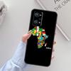 Africa Map Geogra For Realme C61 C75 C55 C51 C21Y C25S C67 C53 13 12 10 11 14 Pro Plus GT 6T 6 5 GT7 Pro Case