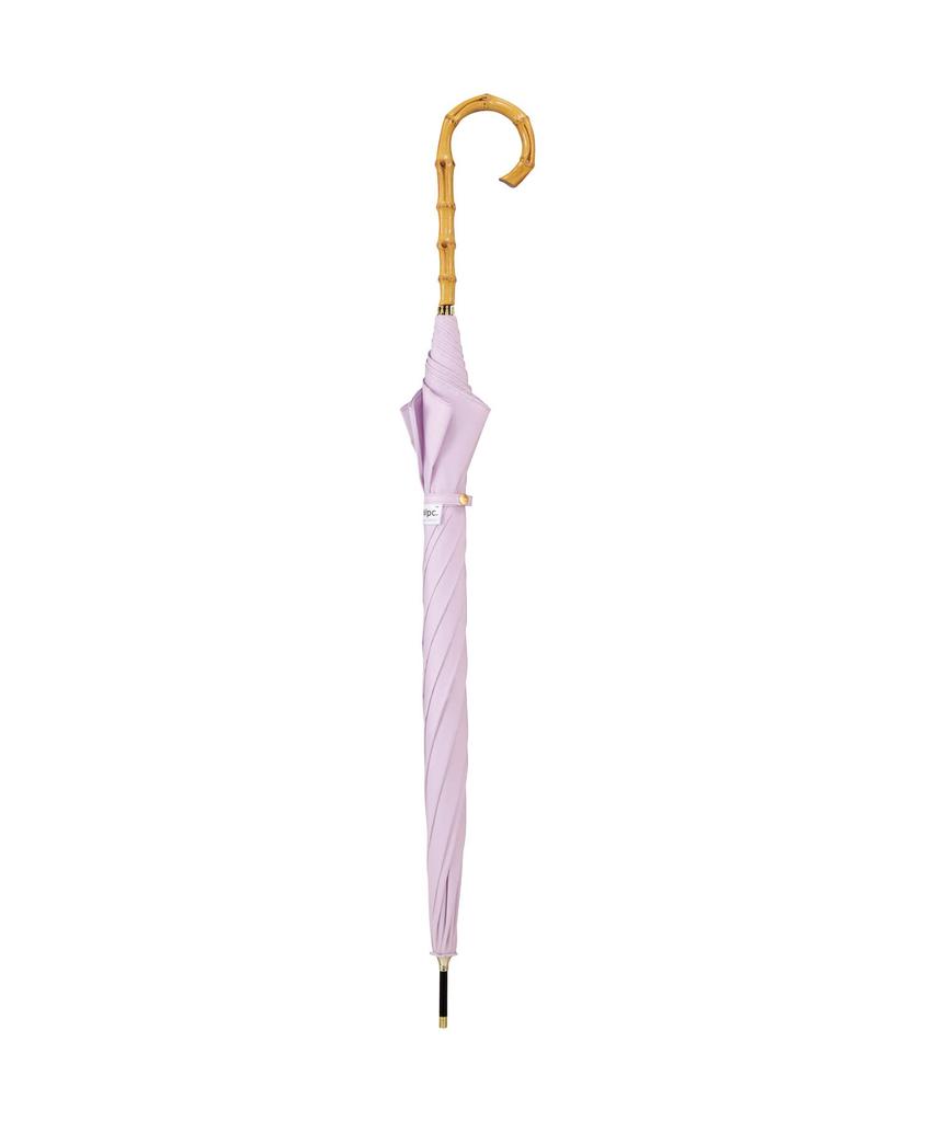 Basic Bamboo Long For Sunny or Rainy Large Bamboo Commuting To Work or Women Wpc. Umbrella, Umbrella, Purple, Umbrella, 58cm, Women's, Days, Handle,