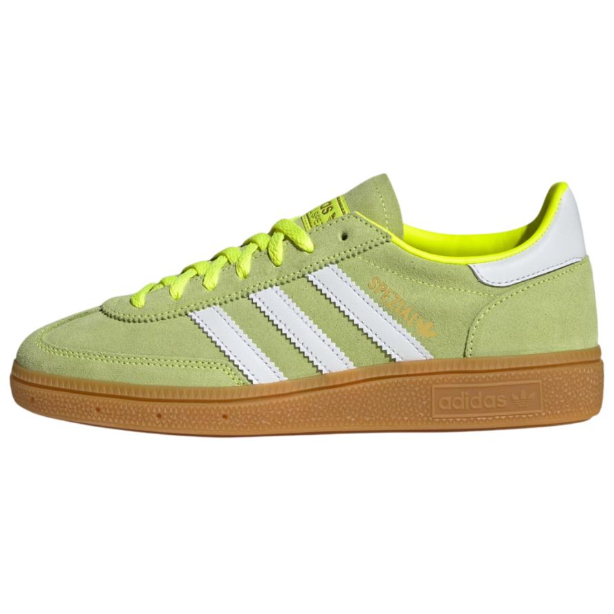 Adidas  Handball Spezial Solar Yellow Women Sneakers Green Cloud-White Gold-Metallic JI2655
