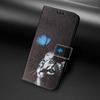 Coloured Drawing Wallet Case for Samsung Galaxy S26 Pro S25 FE Ultra Plus A36 A37 A55 A56 A57 Stand Card Slots Flip Phone Cover