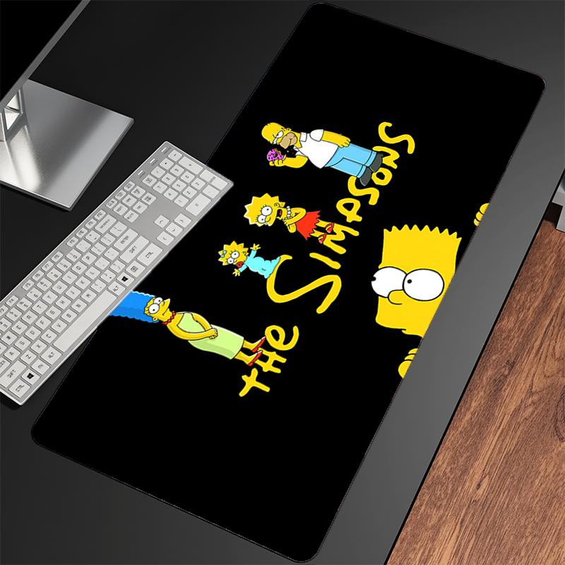 Mouse Pad Designed specifically Desk Mat Gamer Office Computer Carpet Keyboard Table Gaming Accessories TThe Simpsons Mousepad