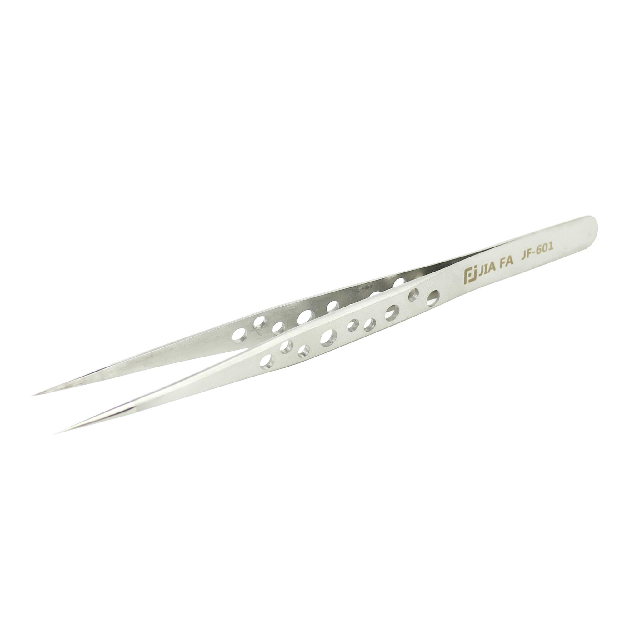 

JF-601 High-strength Alloy Straight Tip Tweezer Repair Tool Type A