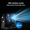 HD car reversing camera car 12-24V bus night vision waterproof reversing camera monitoring waterproof sunscreen CCD