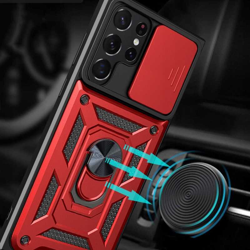 Sc Camring Galaxy S22 Ultra Red