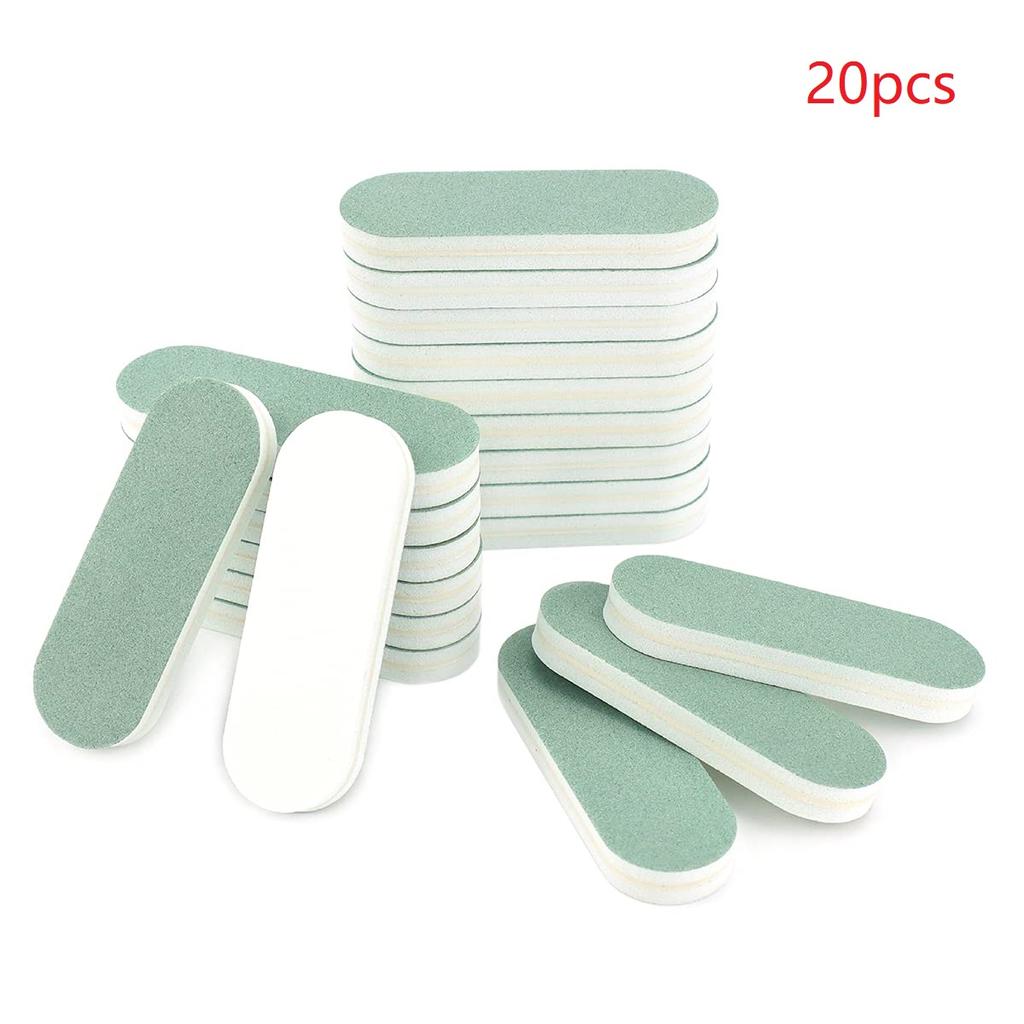 20Pcs Dual-Ended Polishing Sticks Multi-Purpose Abrasive Buffing Bars for Alloy Jewelry Watch Phone Accessories Restoration