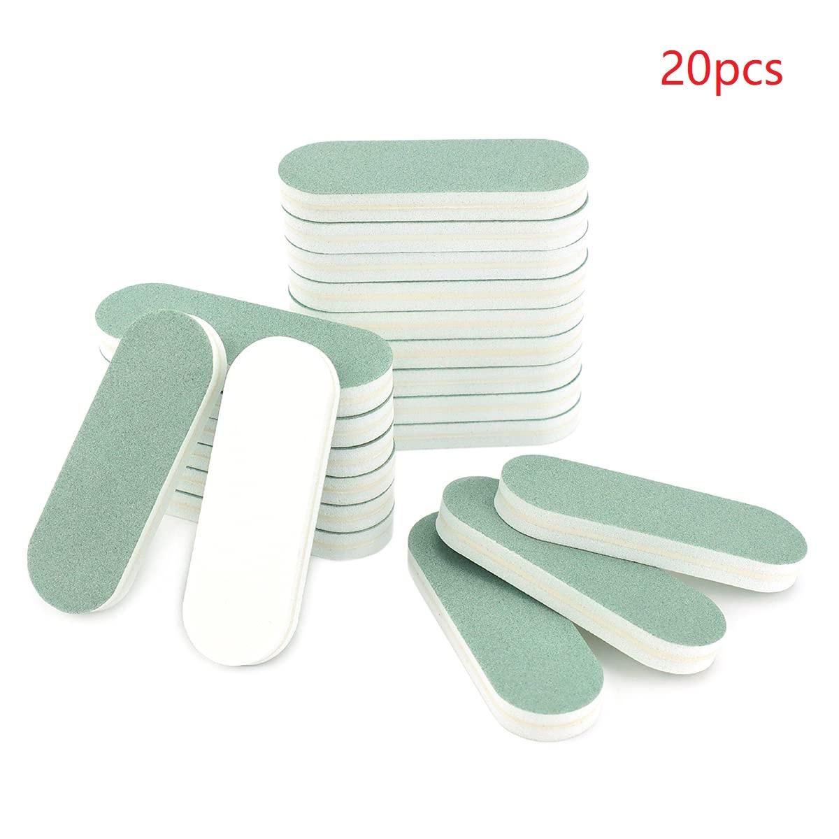20Pcs Dual-Ended Polishing Sticks Multi-Purpose Abrasive Buffing Bars for Alloy Jewelry Watch Phone Accessories Restoration