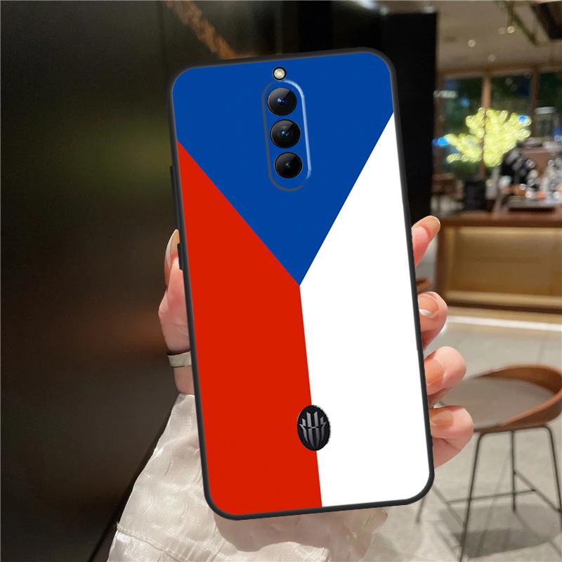 Czech Republic Czech Flag Case For ZTE Nubia Red Magic 8 8S 9 9S 10 10S 11 Pro Plus 6 7 6S 7S For RedMagic 10 Air Cover