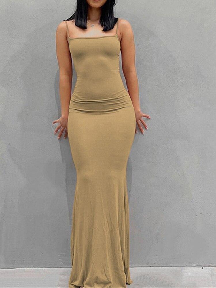Elegancka bodycon seksowna damska sukienka dla kobiet 2022 letni pasek maxi do klubu na imprezę sukienki kobieta szata femme panie Vestidos mujer