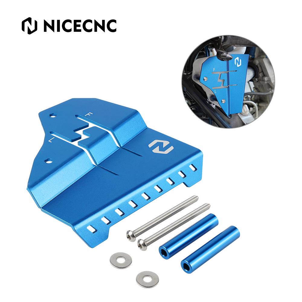 NICECNC ATV Engine Expansion Tank Guard Cover Protector For Yamaha Raptor 700 2006-2023 700R 2012 2016-2022 2019 2018 2017 2016