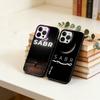 SABR PATIENCE  Phone Case For iPhone 17,16,15,14,13,12,11 Plus,Pro Max,XS,Colorful Silver Black Cover