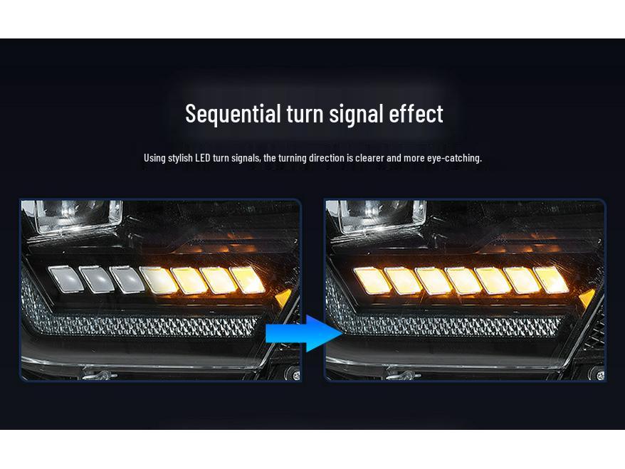 Compatible LED Headlight Assembly for Toyota Tacoma (2012-2015)