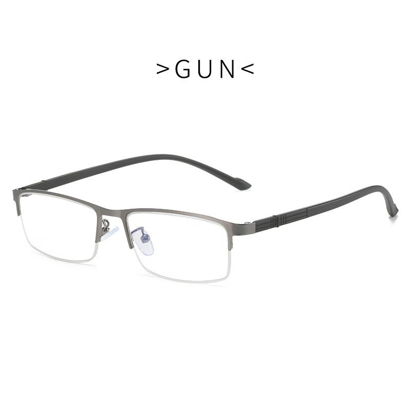 Anti-blue Light Glasses Half-frame Square Eyewear Women Men Luxury Eyeglasses Blue Light Blocking Man Lady Computer Eyeglas
