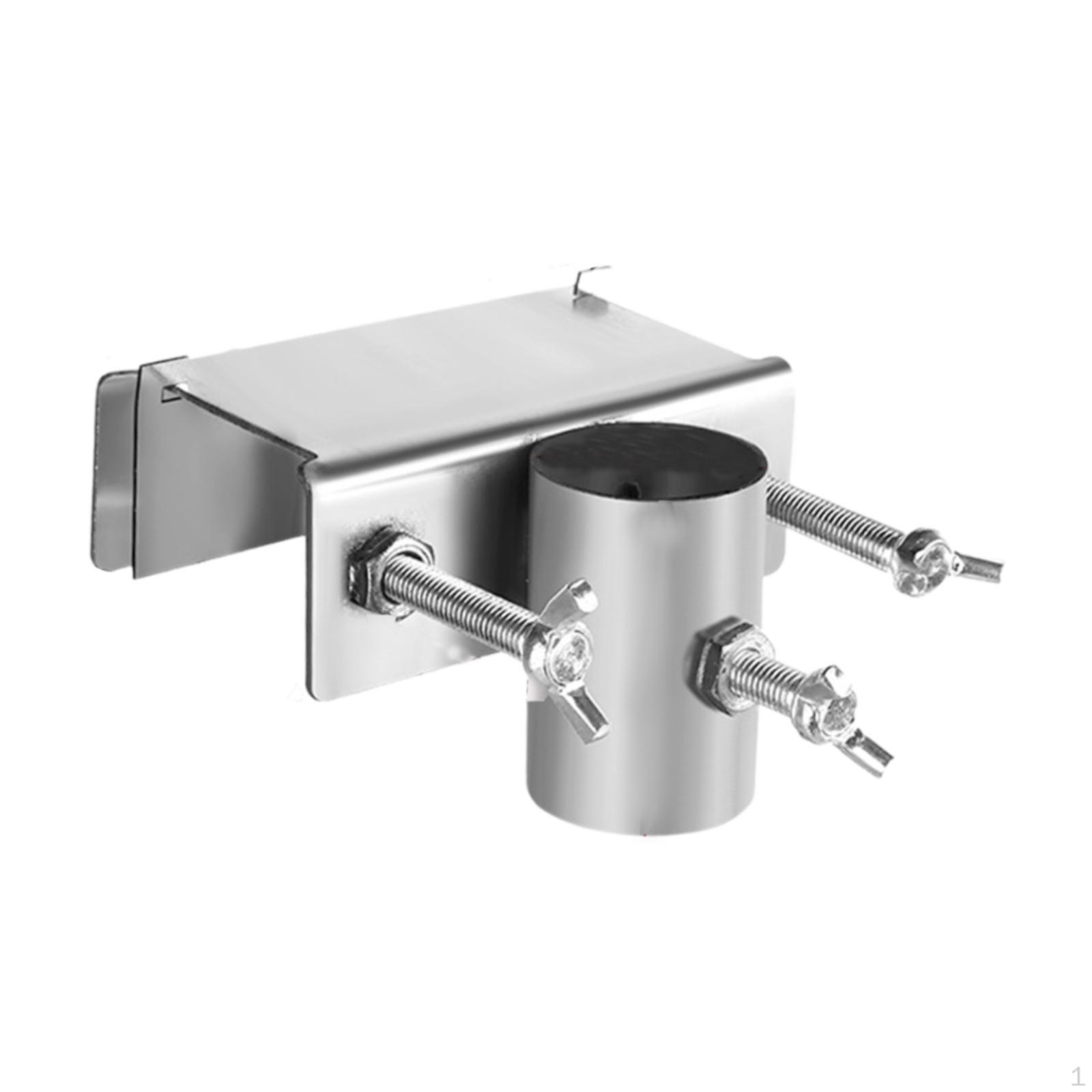 

Фиксирующий зажим для зонта Простая установка Сверхпрочный зажим-подставка для зонтов для забора