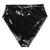 Sexy Damen Hohe Taille Heiße Shorts Latex PVC Glänzend Mikro-Tanga Slips Erotische Dessous Glatte Tangas Bühnentanz Hausmädchen Kleidung