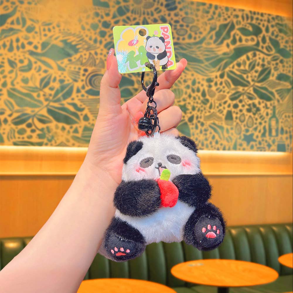 Cartoon Kawaii Animal Pendant Keys Accessories Huahua Panda Keyring Birthday Gift