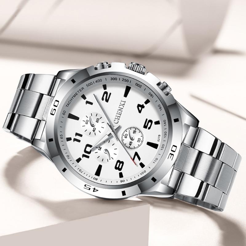 CHENXI Men's Watch Business Steel Belt Quartz Watch Supply Dial Chenxi Men's Watch B