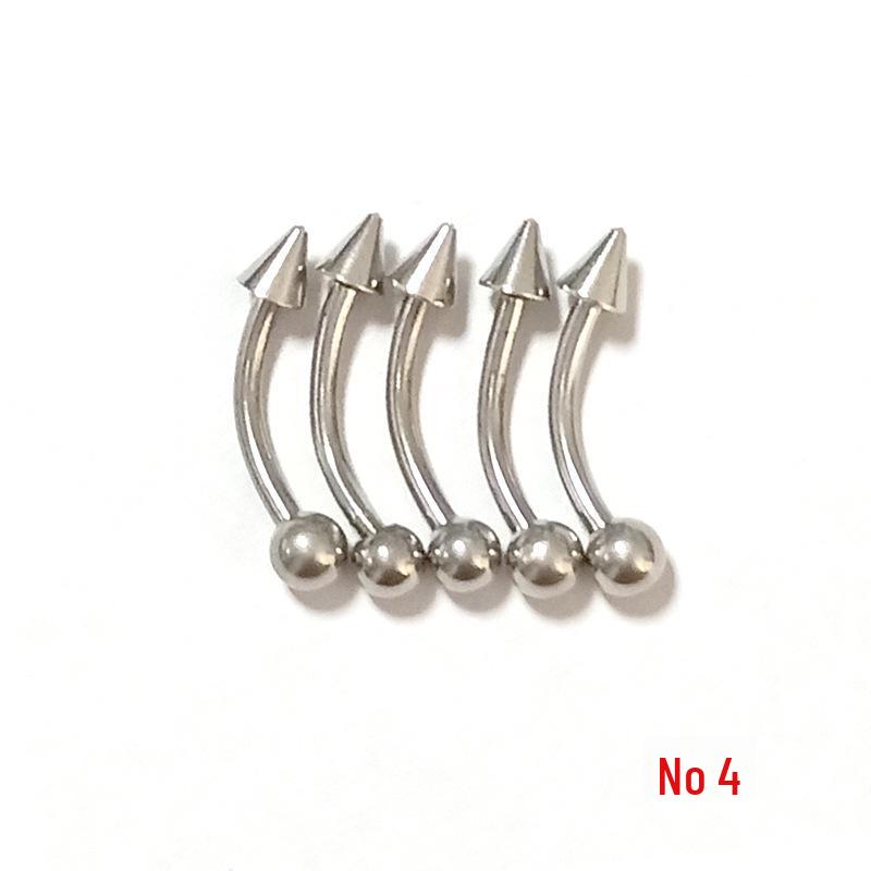 85-Piece Stainless Steel Body Piercing Jewelry Set: Nose, Ear, Tongue, Eyebrow Studs